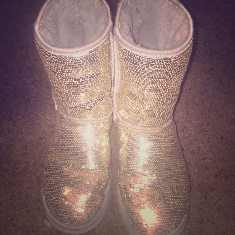 Sequined Uggs